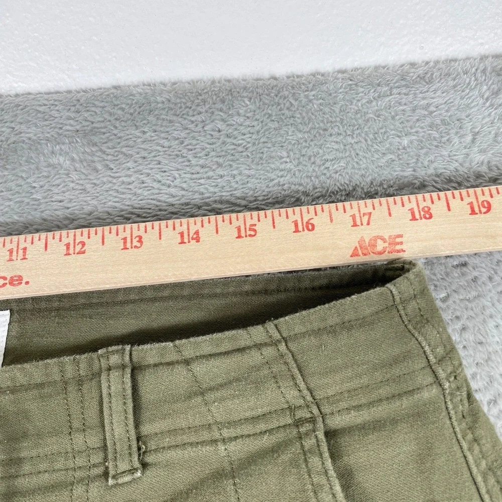 REI Co-op Trailsmith Jogger Pants Mens 36x34 Green Cotton Stretch Utility Hiking